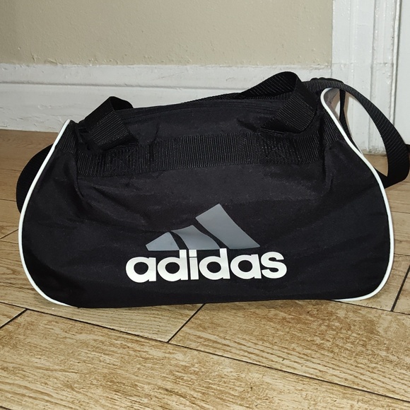 adidas Other - Adidas Classic Black Duffel Bag with White Accents